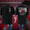 Euro 2020 Portugal Team Cristiano Ronaldo (CR7) Riyadh Short-Sleeve T-Shirt