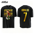 Cristiano Ronaldo's No. 7 at Al-Nassr, Euro Championship Winner, Hot Stamped