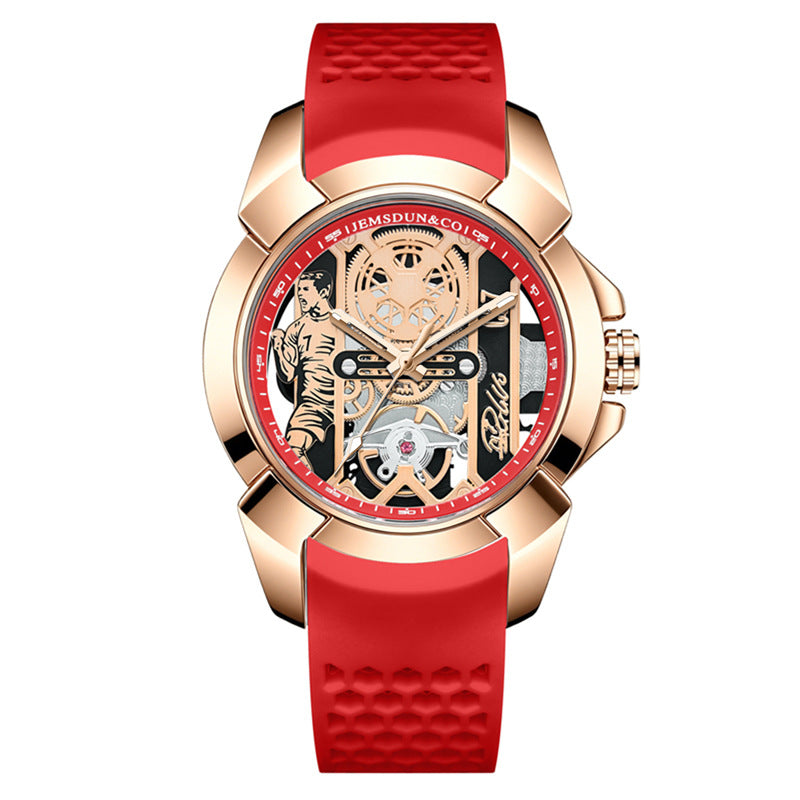 New CR7 Watch: Skeletonized, Water-Resistant Quartz-Mechanical Watch
