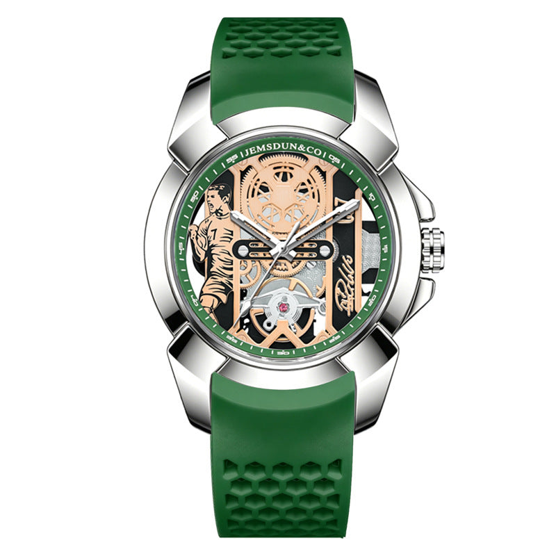 New CR7 Watch: Skeletonized, Water-Resistant Quartz-Mechanical Watch