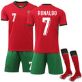 Cristiano Ronaldo 2024 Portugal Home Soccer Kit