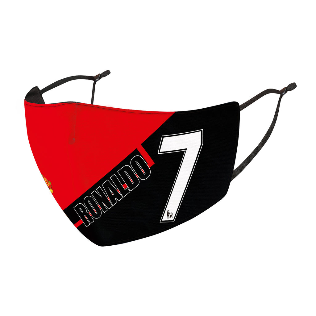 Cristiano Ronaldo No. 7 Dust-Proof Drawstring Washable Face Mask