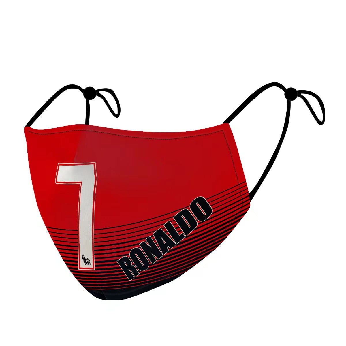 Cristiano Ronaldo No. 7 Dust-Proof Drawstring Washable Face Mask