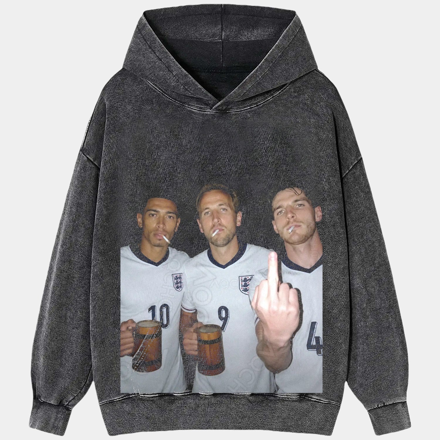 Harry Kane & Jude Bellingham & Declan Rice England Football Style Tee
