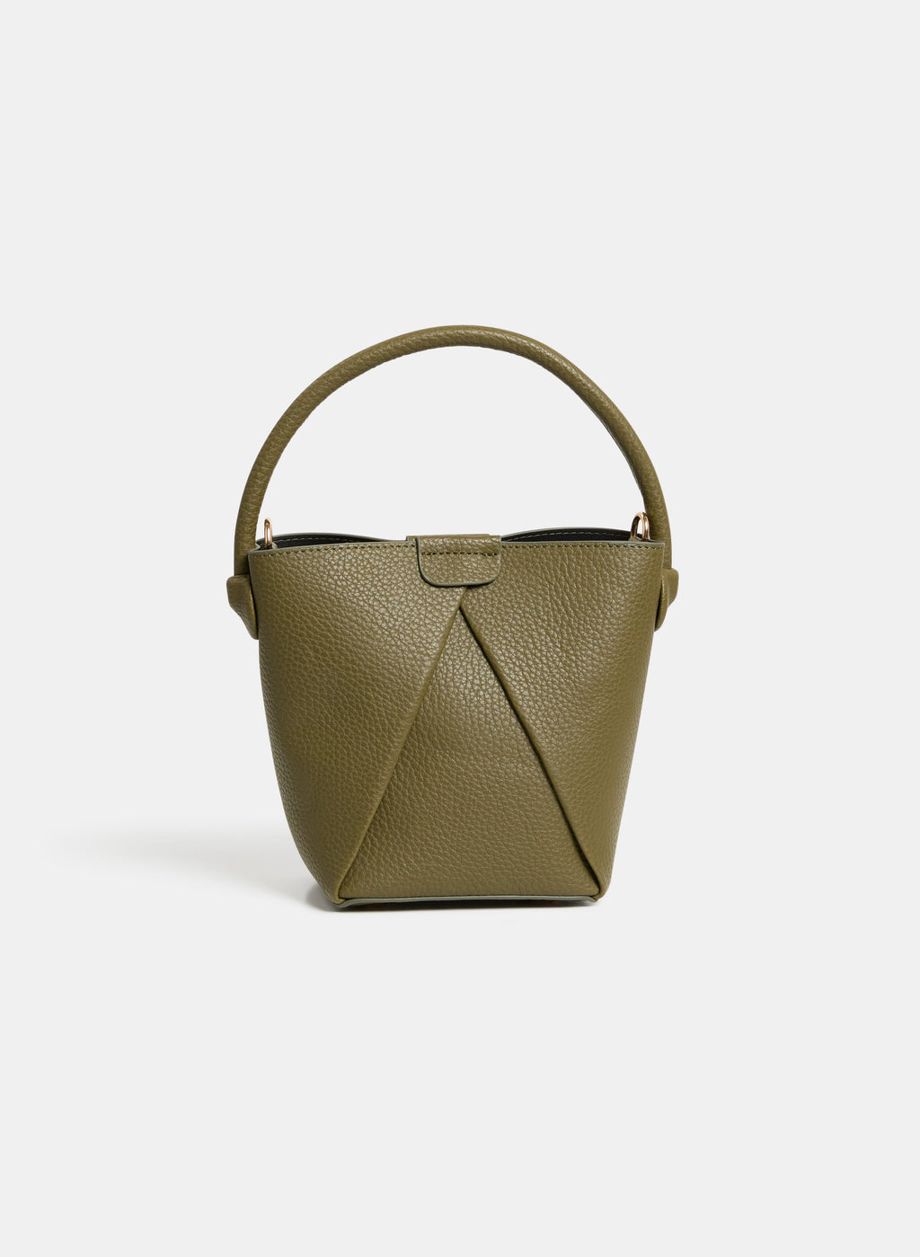 Pebbled Bucket Bag