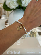 Hamsa Hand Elasticated Bracelet (2 Colours)