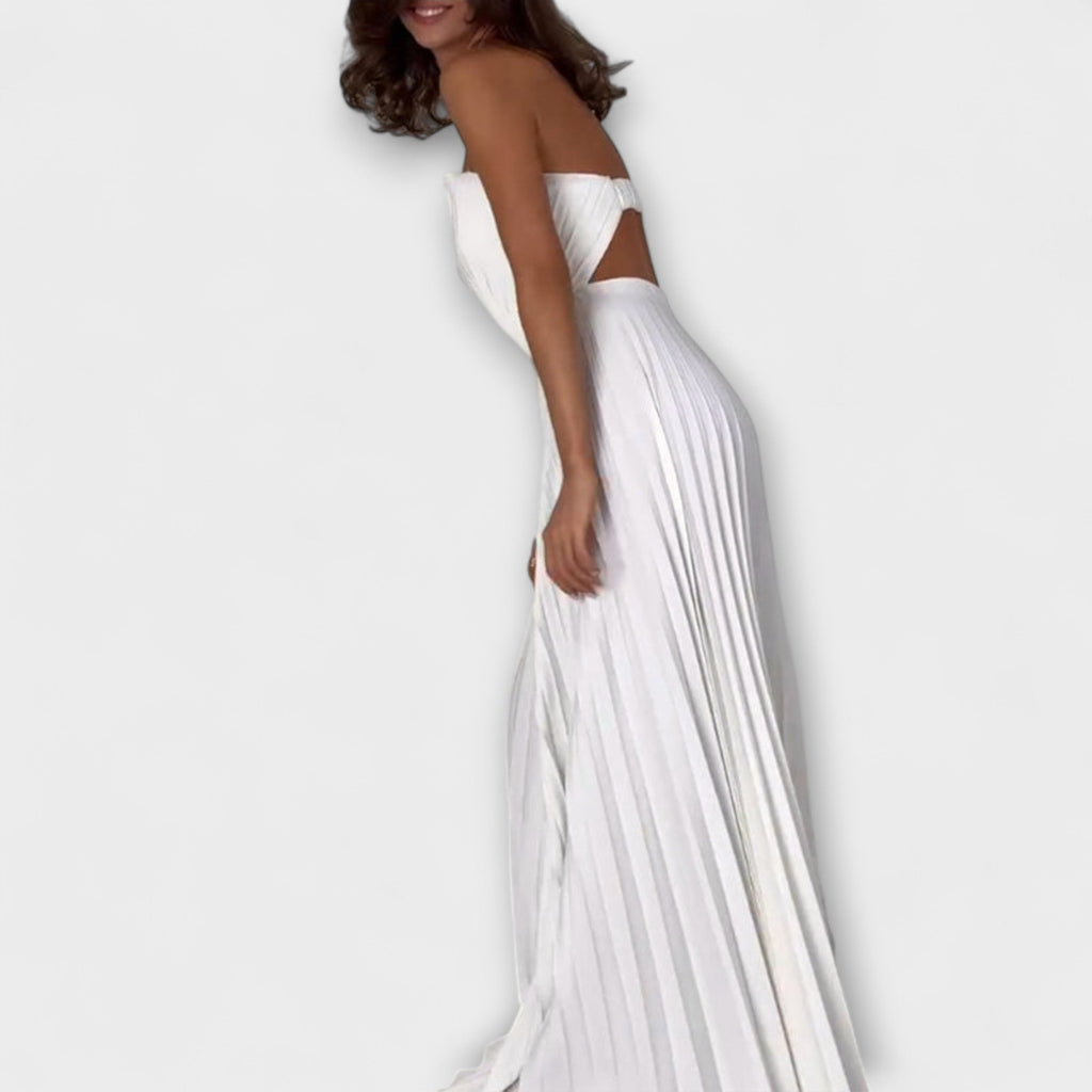 Athena - Chic Pleated Dress