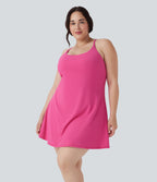 SoftlyZeroTM Plush Active Plus Size Dress-Longer Length-Easy Peezy Edition