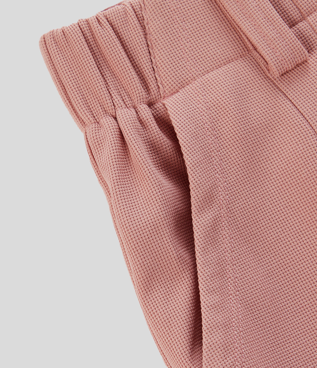 FlexTM High Waisted Side Pocket Wide Leg Waffle Work Pants