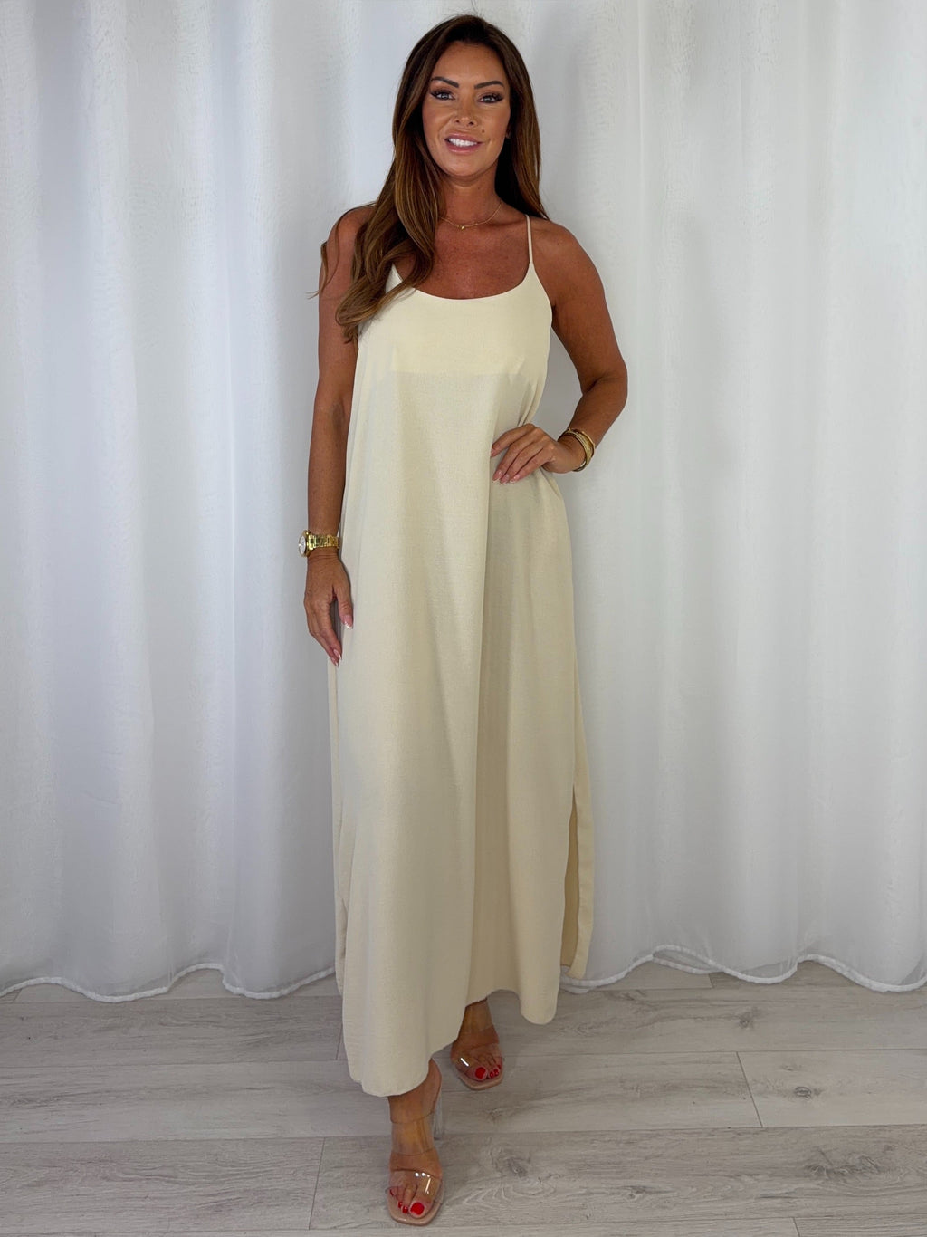 Spaghetti Strap Maxi Dress (14 Colours)