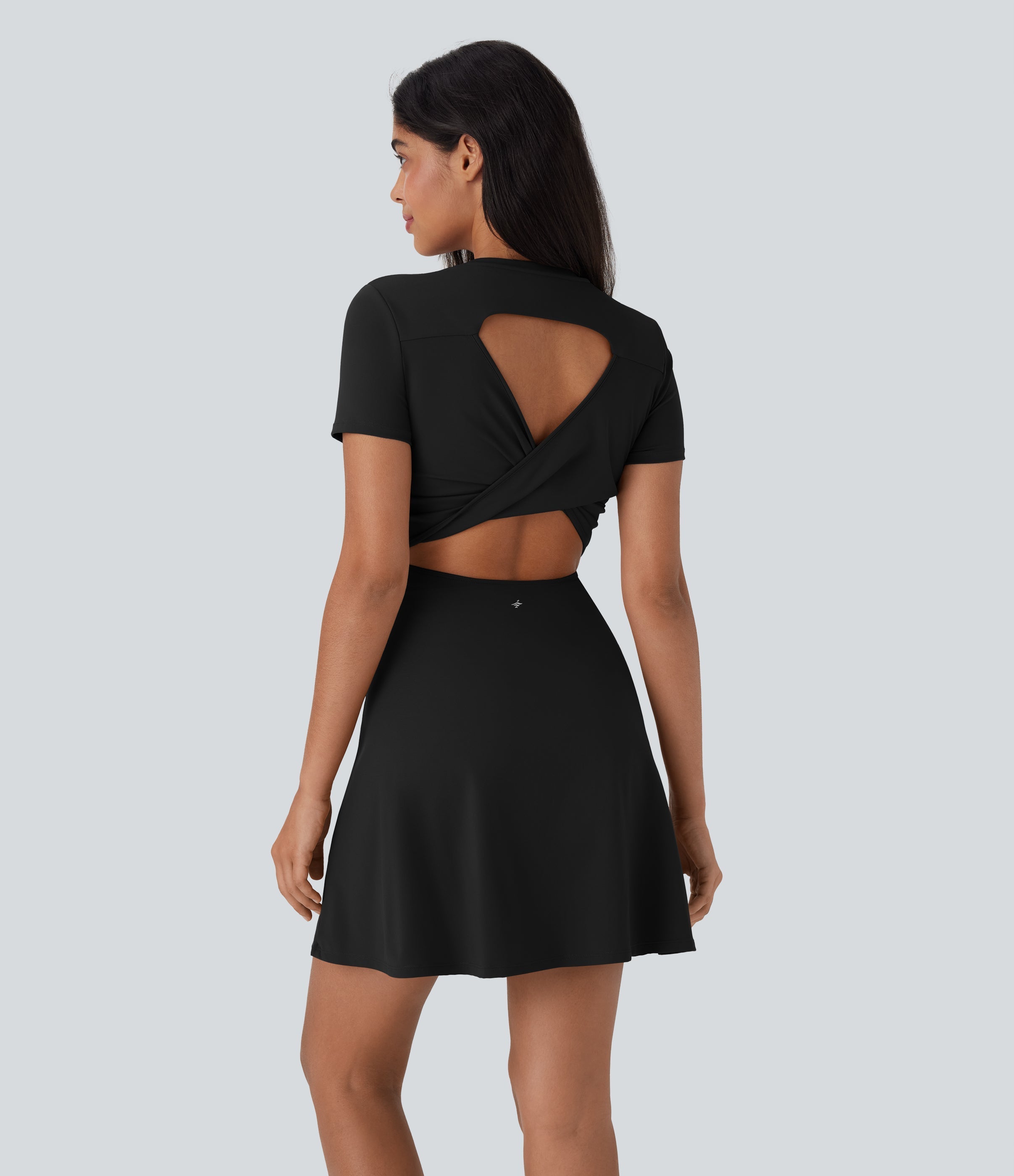 Cut Out Flare Mini Dance Active Dress-D/DD/DDD/F Cups