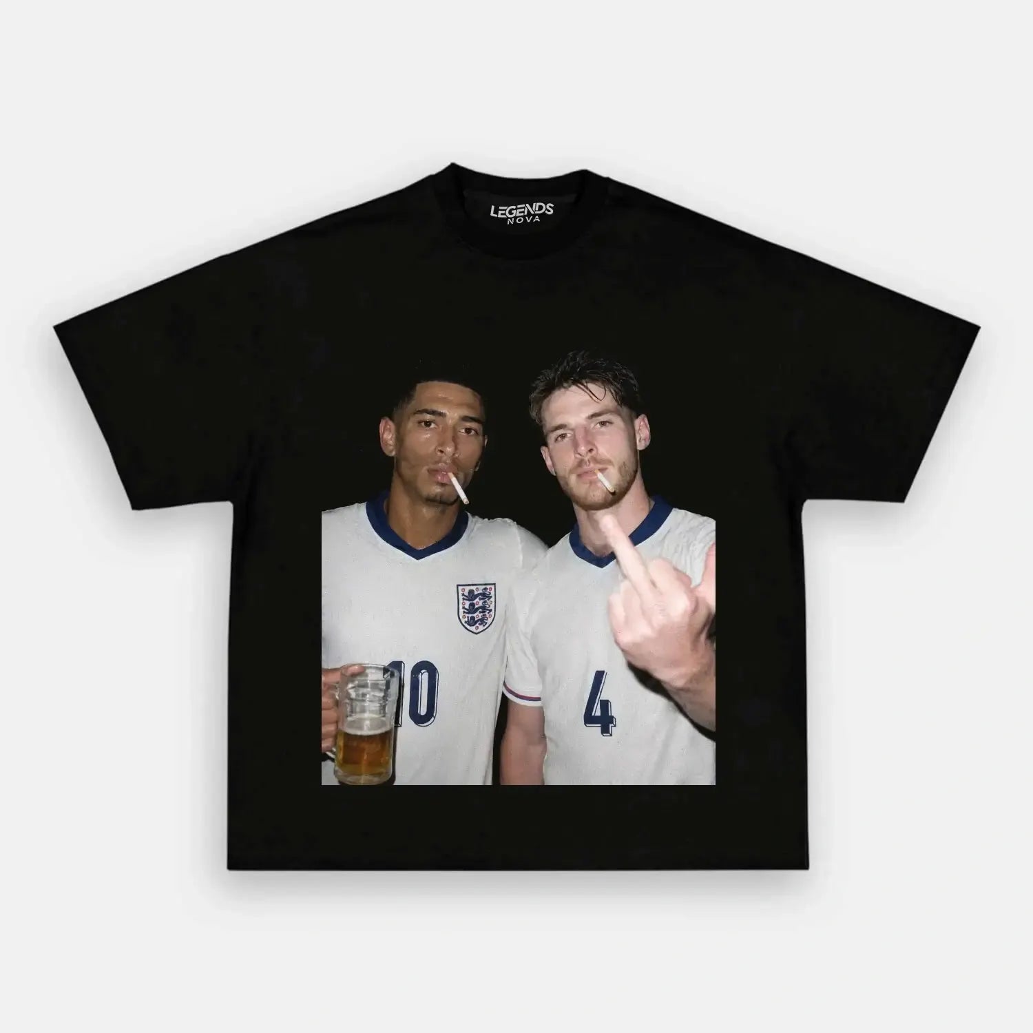Jude Bellingham & Declan Rice England Tee