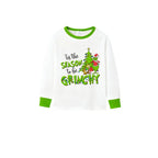 Holiday Family Christmas Pajamas Set With Playful Xmas Character Cartoon Design