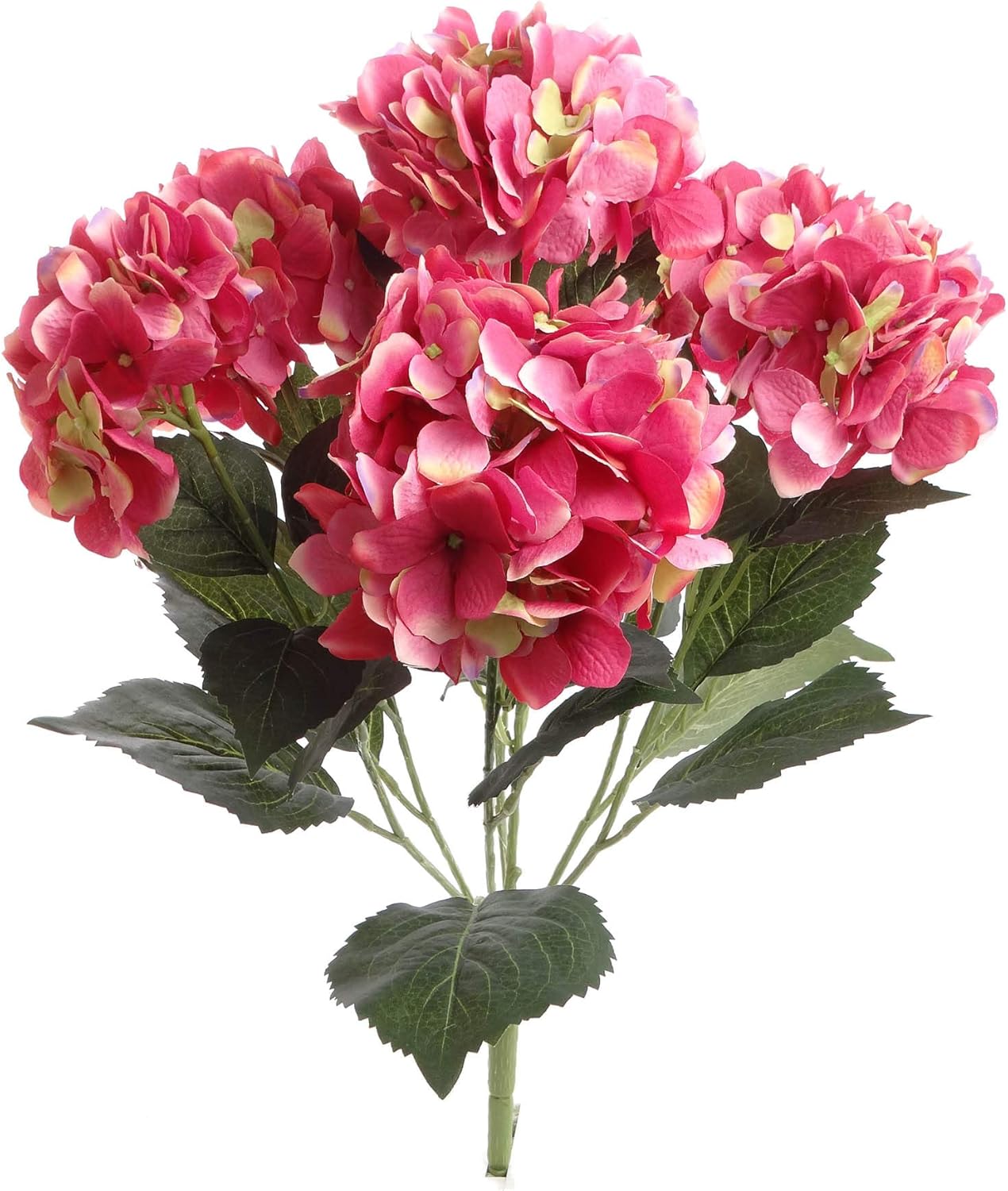 Hydrangea Artificial Flowers - UV Resistant Indoor & Outdoor Bushes