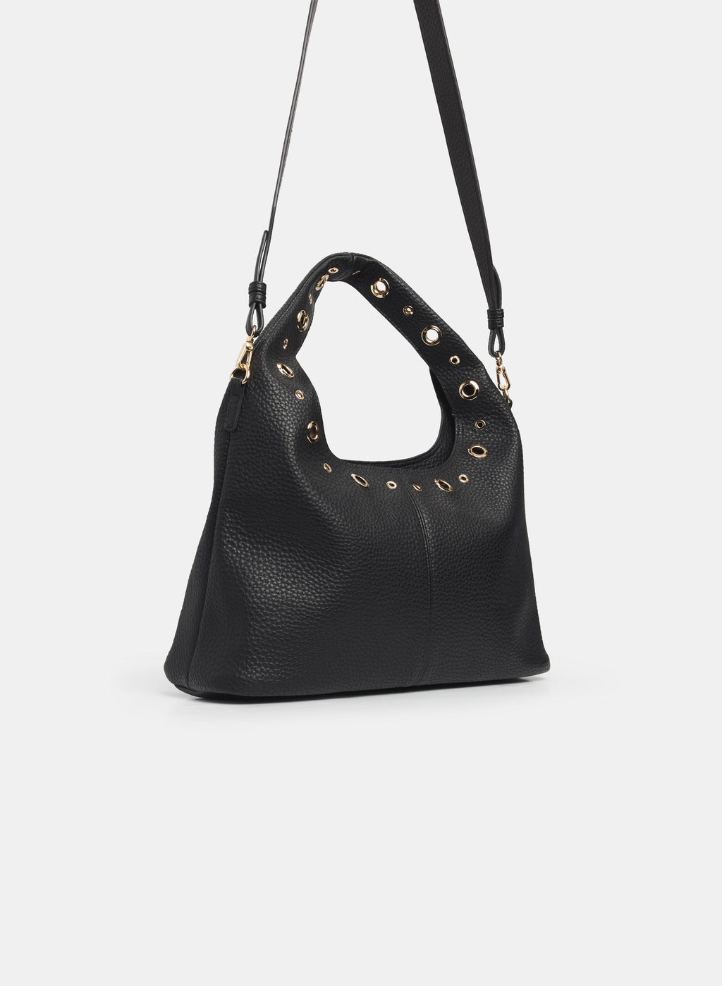 Grommet Embellished Bag