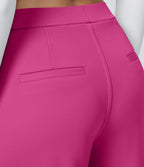 2026🔥 FlexTM High Waisted Pocket Straight Leg Work Pants