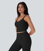 UltraSculptTM Cool Quick Dry Cropped Yoga Tank Top-UPF50+