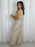 Open Side Waistcoat Trouser Co-Ord (2 Colours)