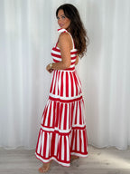 Striped Smocked Dress (5 Colours)