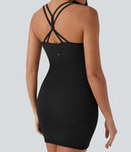 Seamless Flow Bodycon Mini Casual Dress