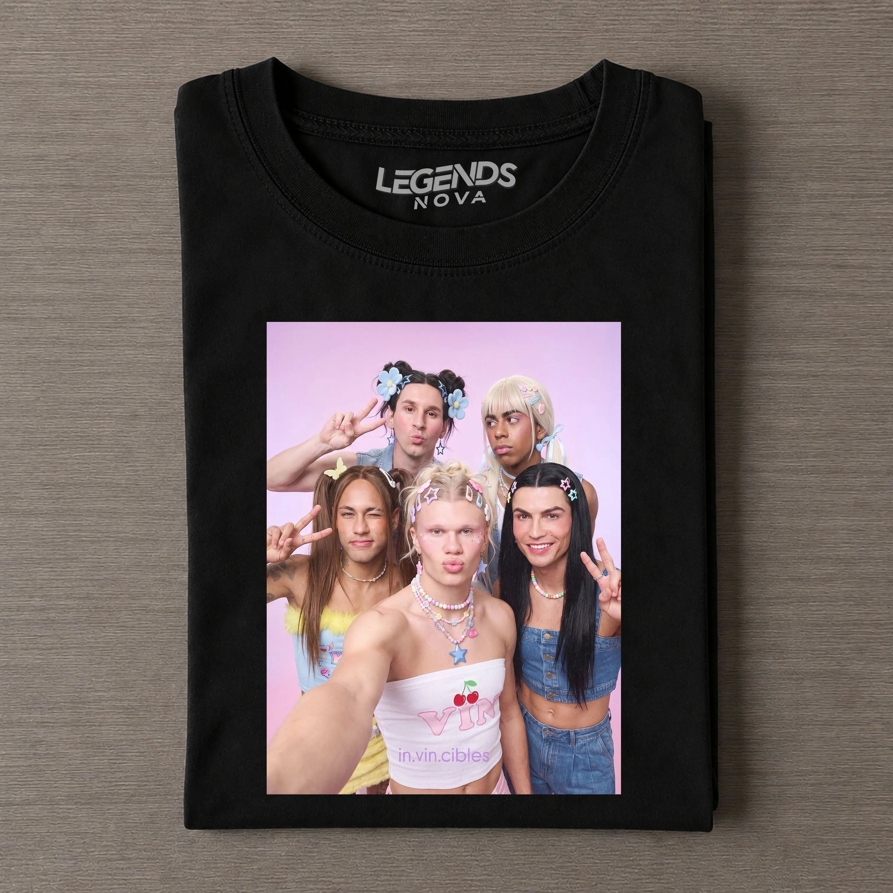 Y2K Barbie-Style Soccer star Funny Tee