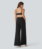 BreezefulTM Cut Out Quick Dry Yoga Jumpsuit with Pockets-Easy Peezy Edition