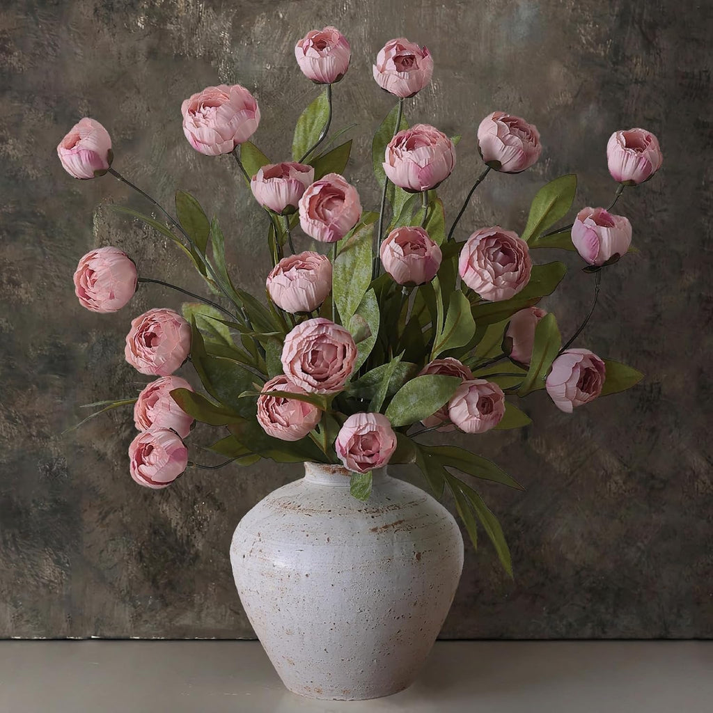 Faux Silk Peony Artificial Flowers