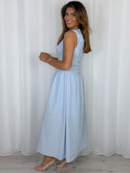 Smocked Bodice Maxi Dress (2 Colours)