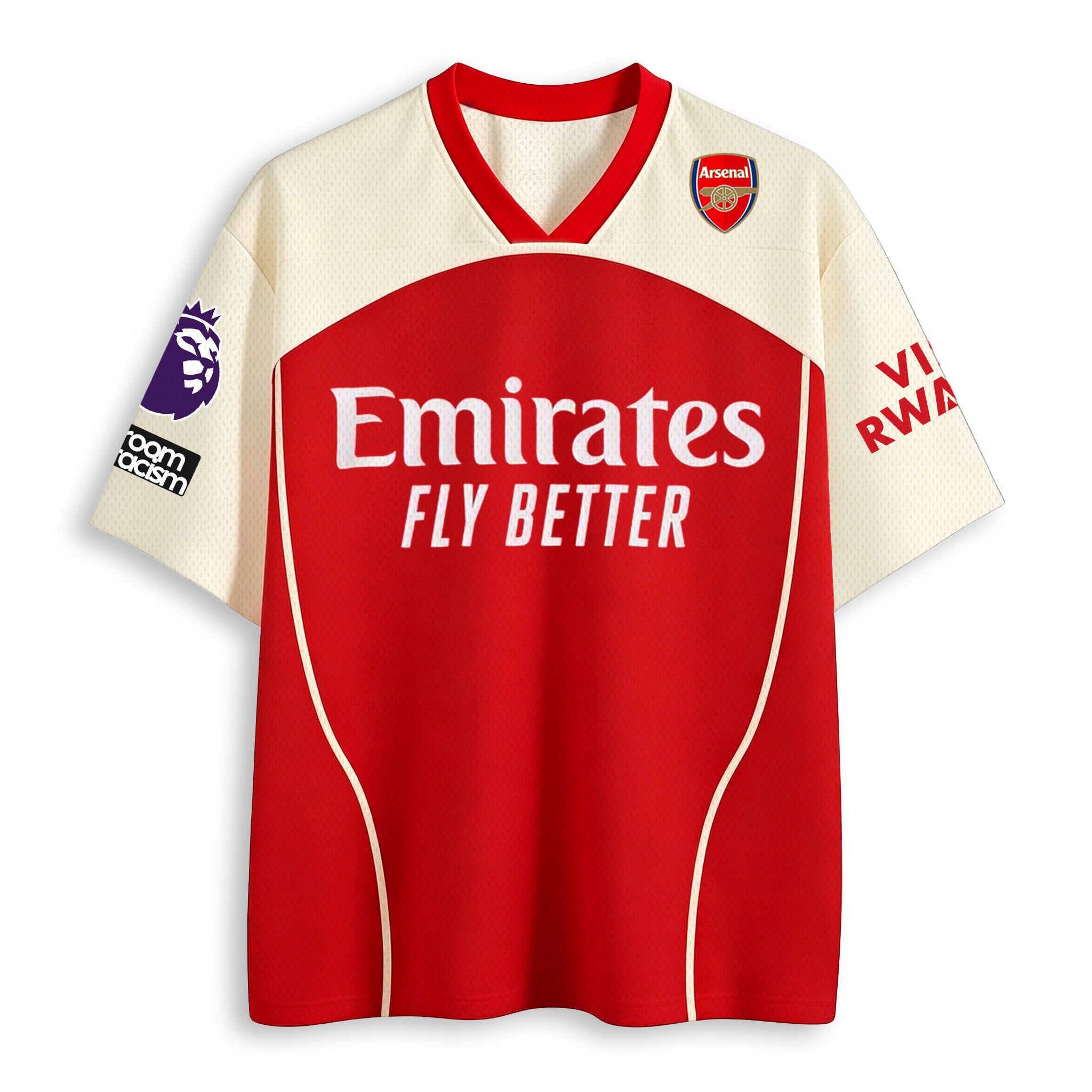 Declan Rice #41 Arsenal Vintage Soccer Mesh Jersey