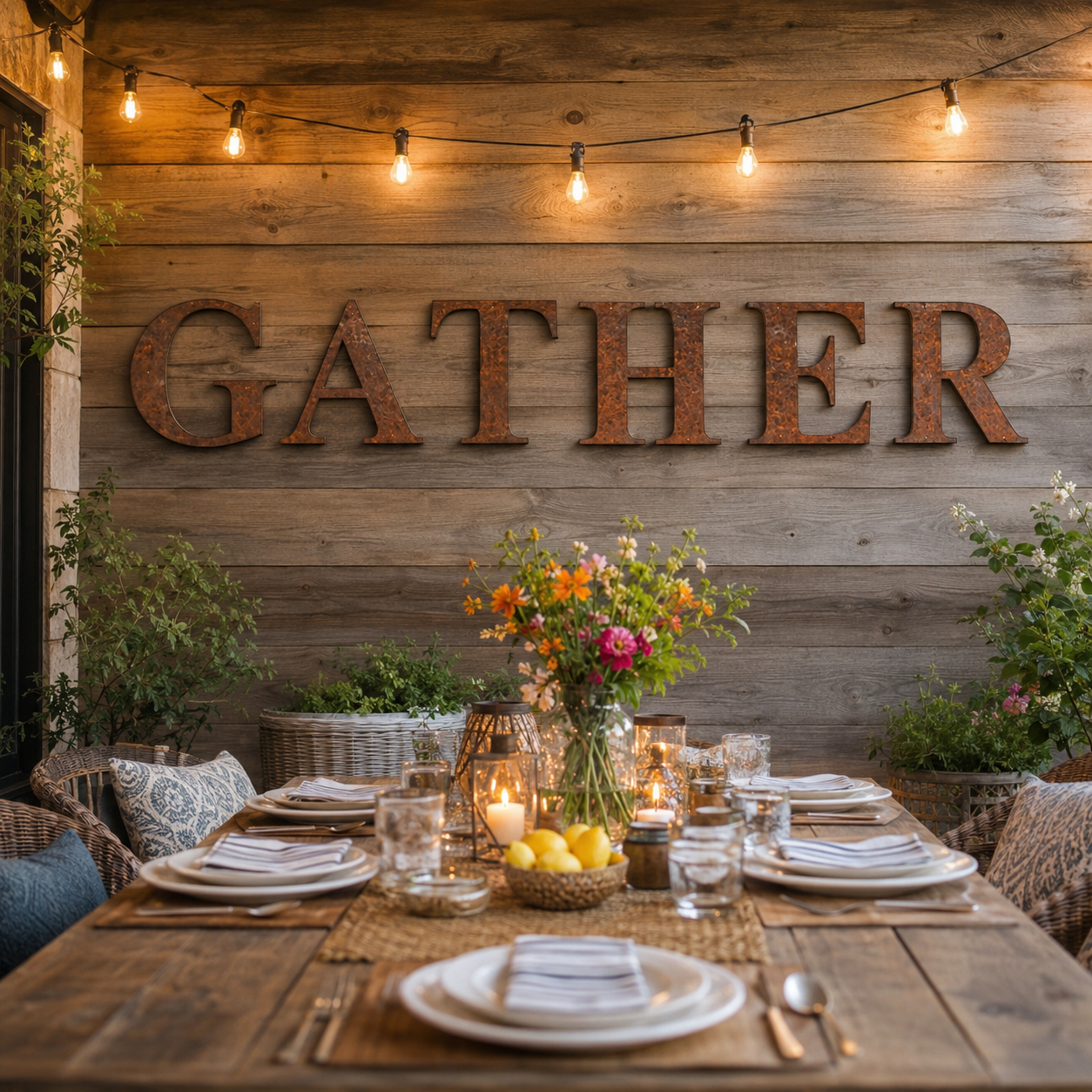 Create Your Own Rustic Word Display