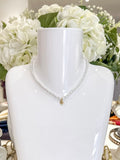 Pearl Beaded Small Star Necklace