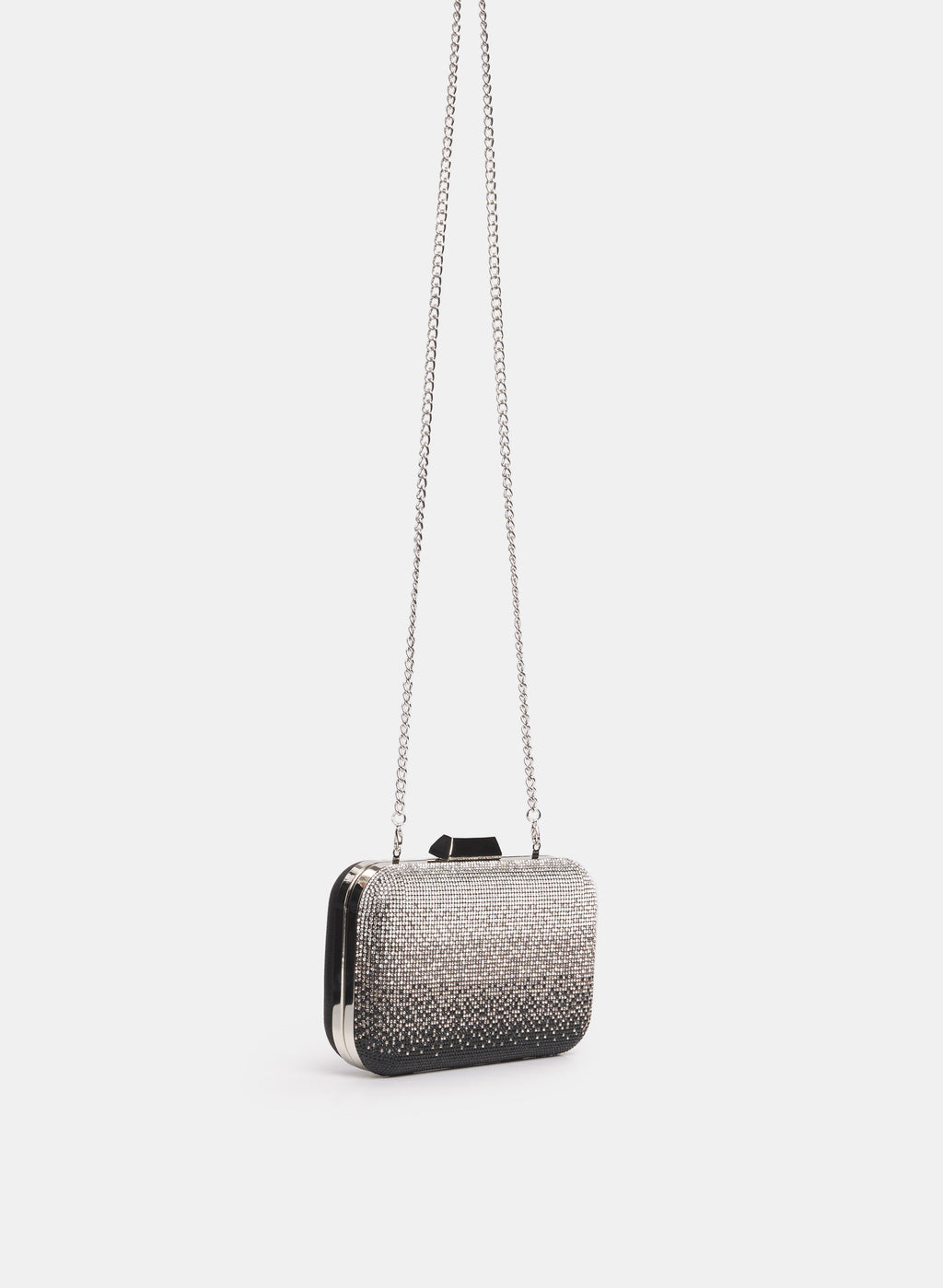 Ombre Crystal Embellished Clutch