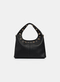 Grommet Embellished Bag