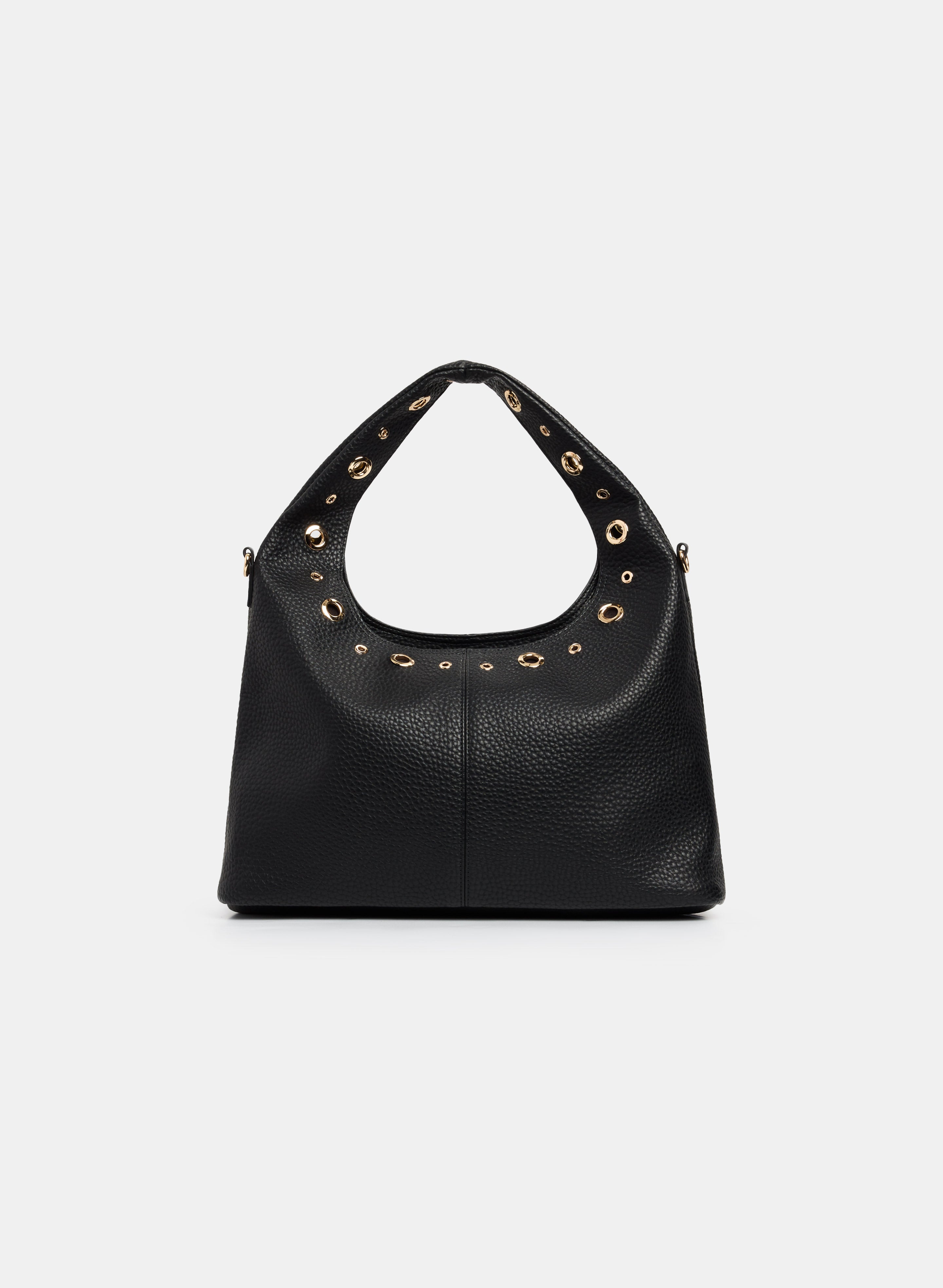 Grommet Embellished Bag