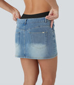 High Stretch Tummy Control Low Back Shapewear Lounge Boy Shorts
