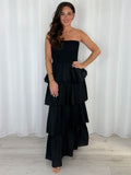Layered Frill Maxi Dress (9 Colours)
