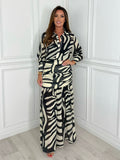 FLORENCE - Dress (Zebra Print)