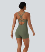 Quick Dry Yoga Romper