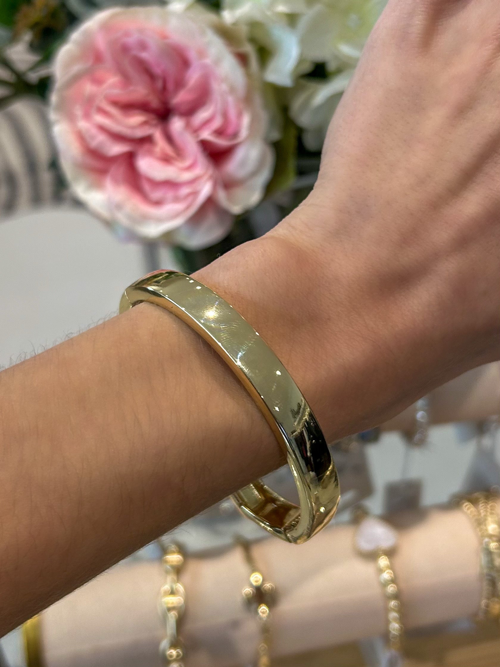 Flat Edge Bangle