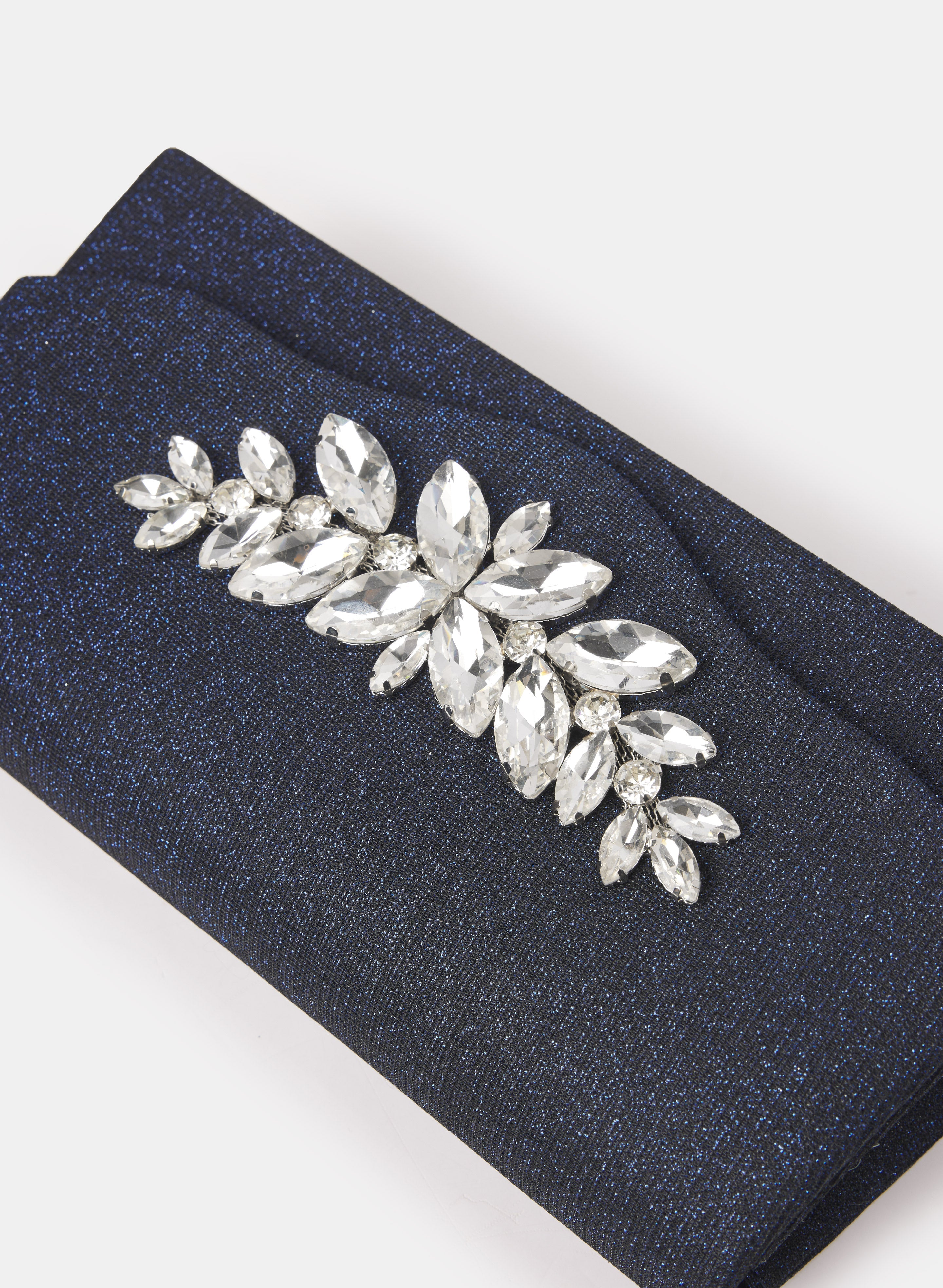Crystal Foliage Clutch
