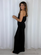 One Shoulder Draped Jumpsuit (8 Colours)