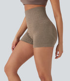 Seamless Flow Super High Waisted Yoga Biker Shorts 3''