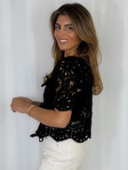 Crochet Tie Up Cardigan (3 Colours)