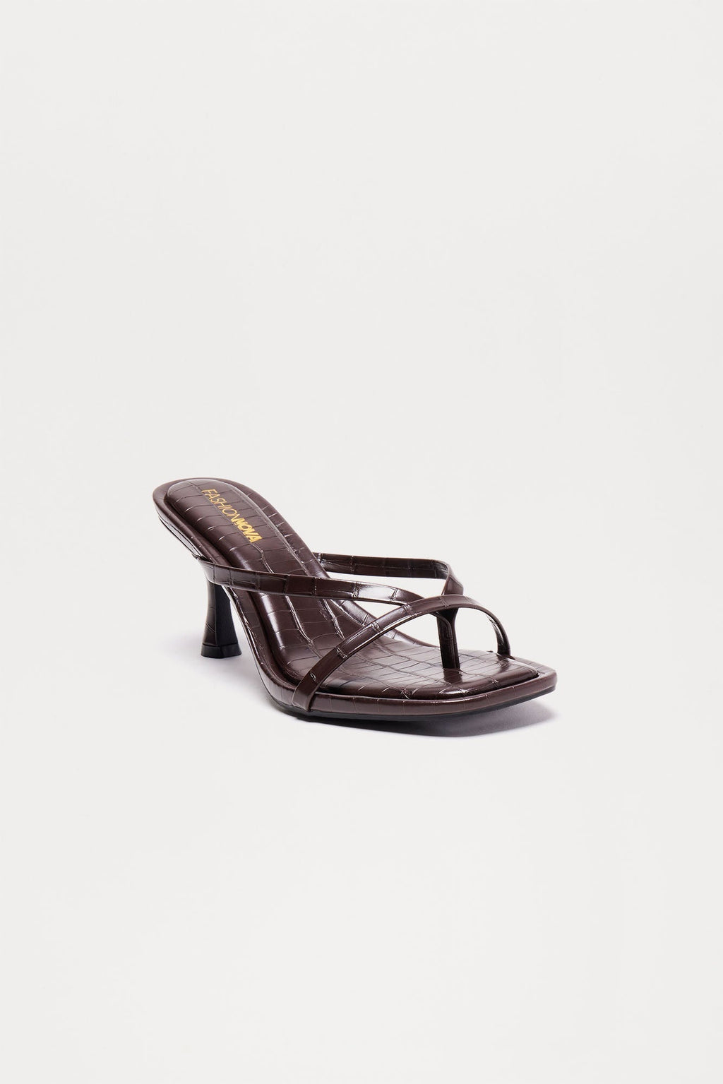 Panama Thong Mules - Black/Black