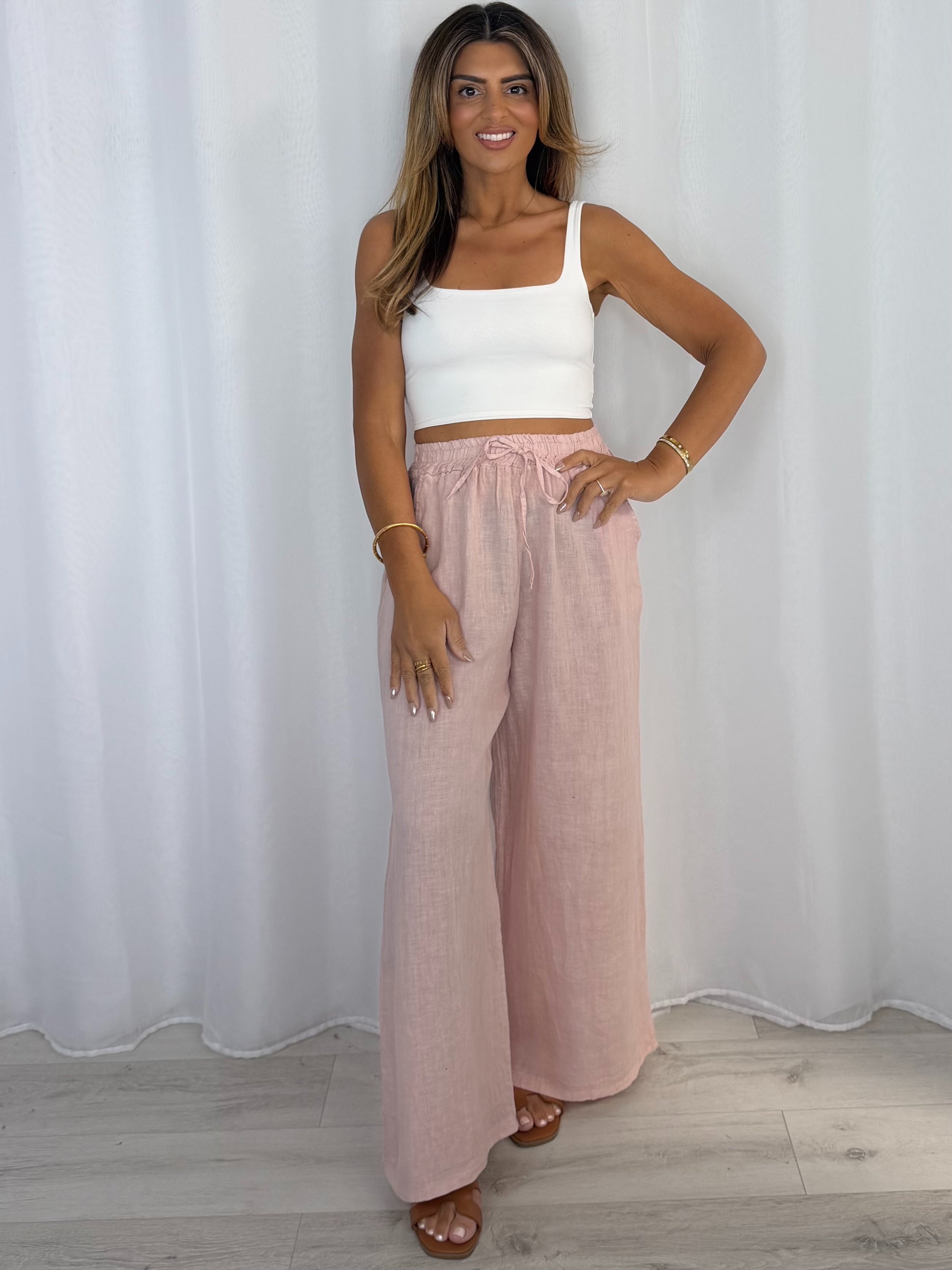 Linen Trousers (9 Colours)