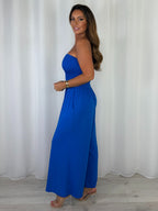 Smocked Bandeau Jumpsuit (6 Colours)