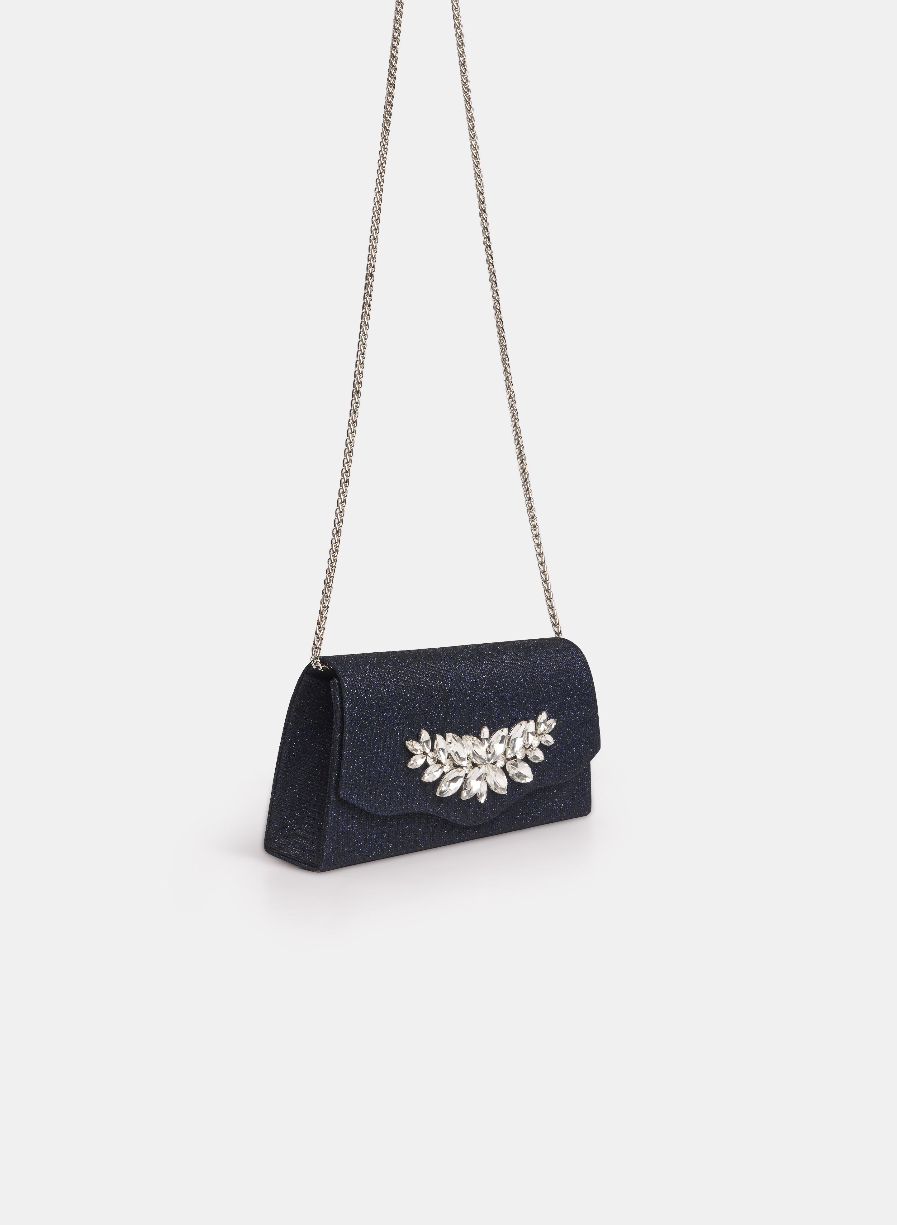 Crystal Foliage Clutch