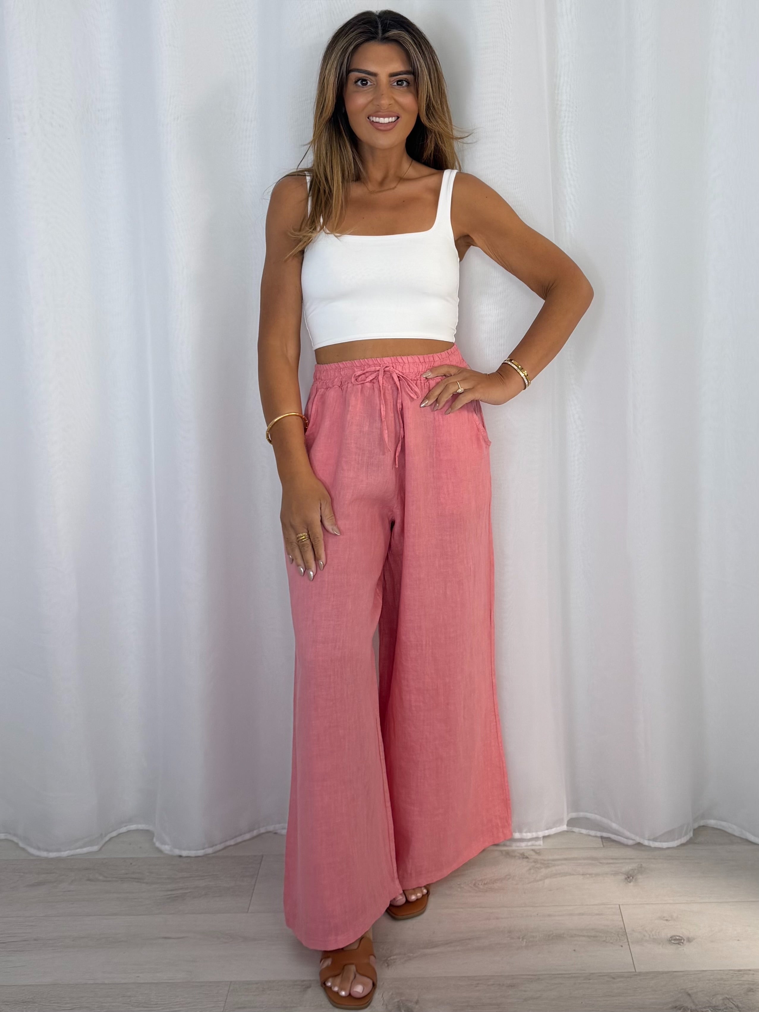 Linen Trousers (9 Colours)