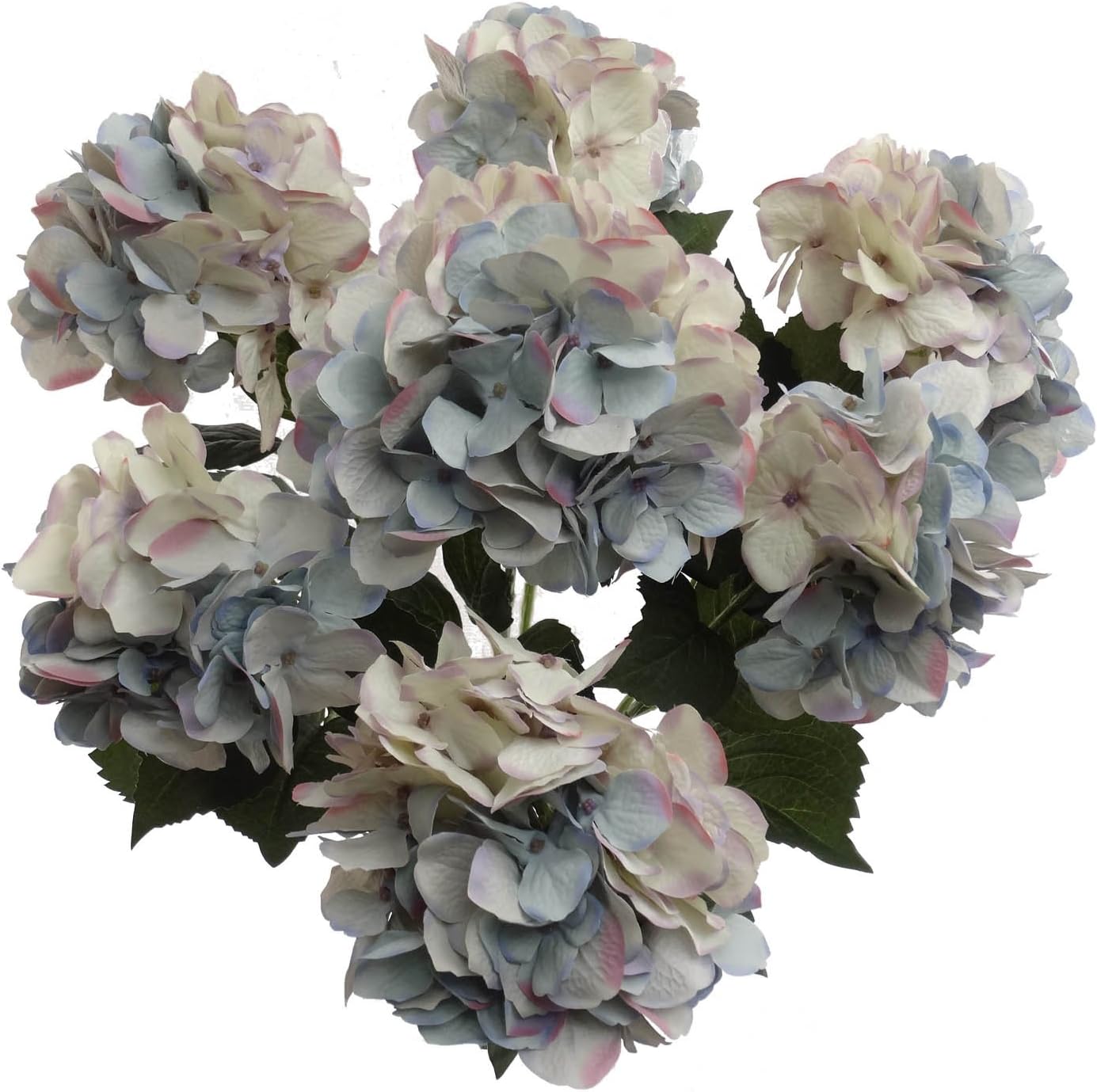 Hydrangea Artificial Flowers - UV Resistant Indoor & Outdoor Bushes