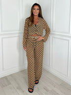 ST TROPEZ - Trousers (Geo Print)